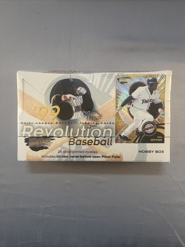 1999 Pacific Revolution MLB Baseball Factory Sealed Hobby Box - 24 Packs