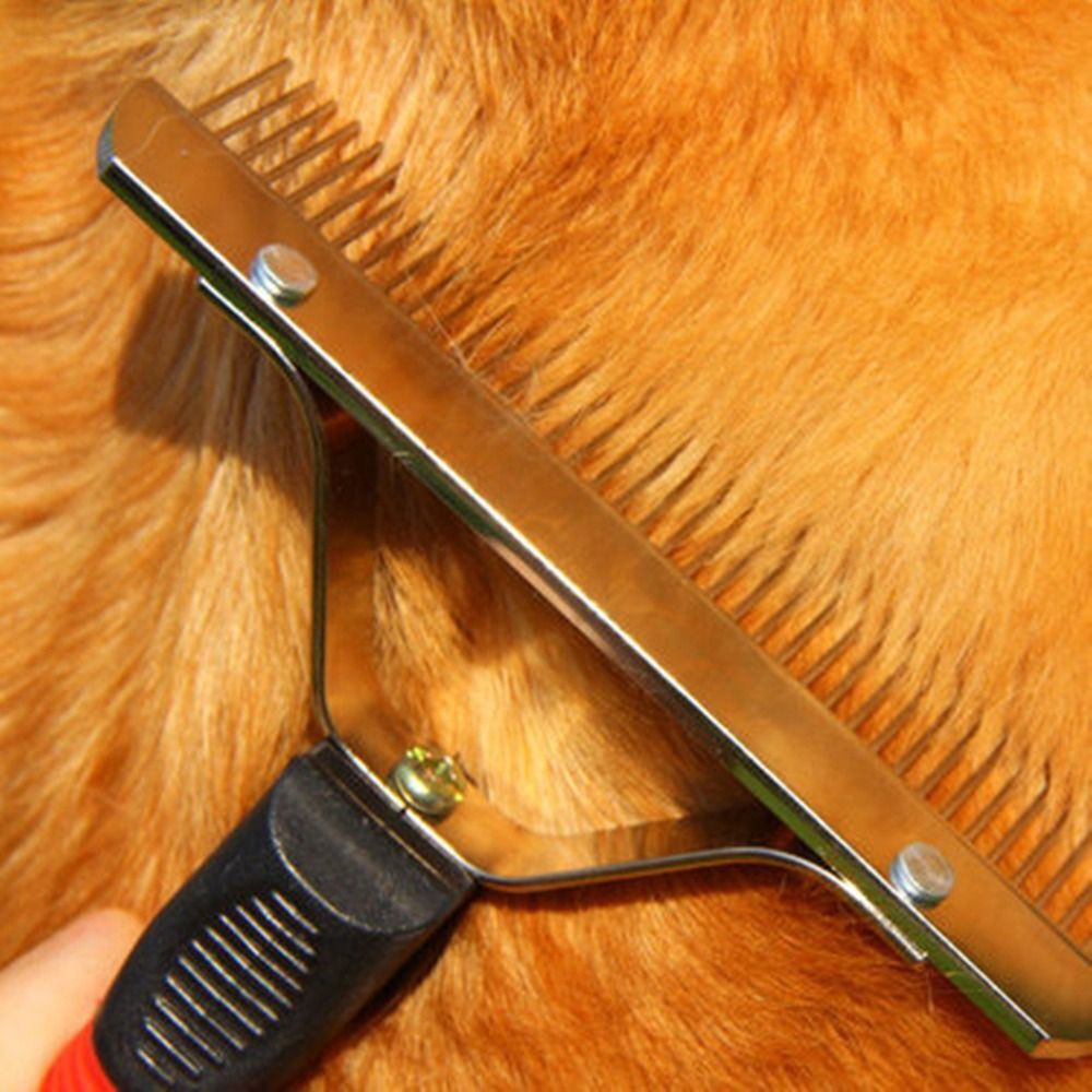 Large Groomer Rake Handle Deshedding Brush Rakes Hair Cleaner Dogs eBay