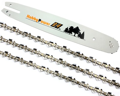 3x Sägekette + Schwert 30cm 3/8'' 44 1,1mm passend Stihl MS 160 170 D 180