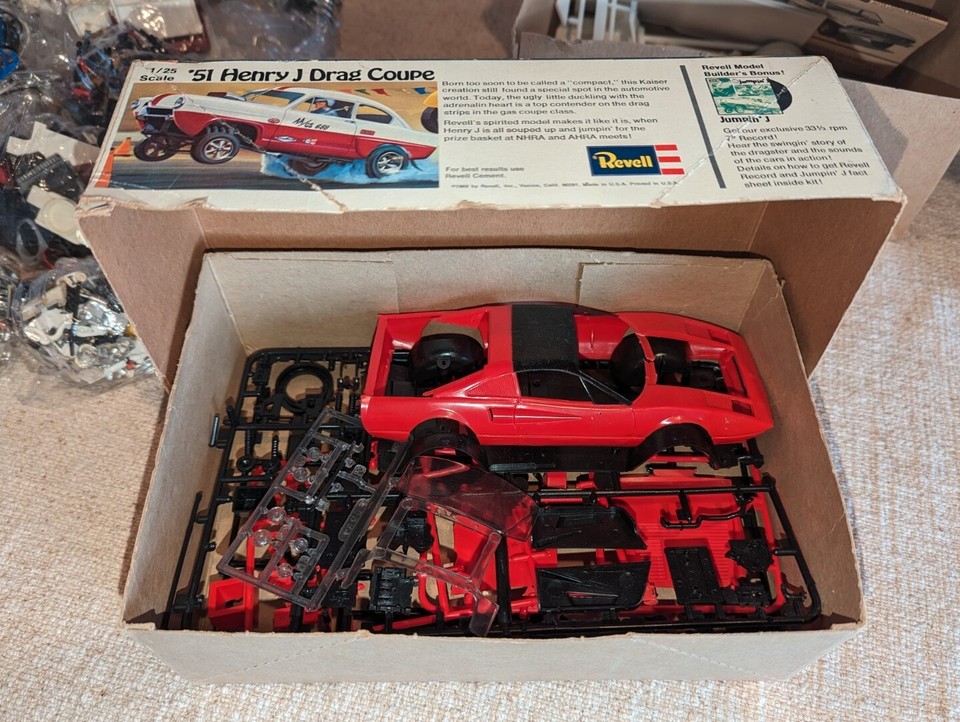 Huge Lot of Vintage Model Car Parts eBay