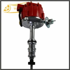 Red Cap Distributor For Ford FE HEI V8 Engines 65000 Volt 427 428 352 360 390 