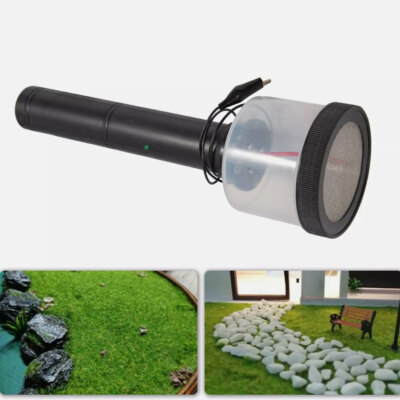 Static Grass Flock Applicator Elektrostatische Beflockungsmaschine DIY Tools DHL