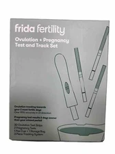 Frida Fertility Ovulation + Pregnancy Test and Track Set EXP: 06/2025 NEW