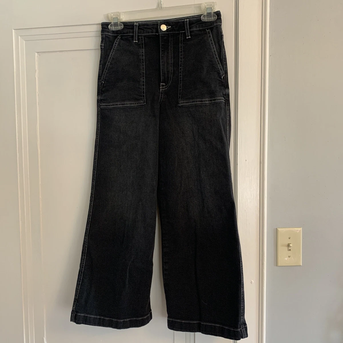 H&m white top culotte jeans