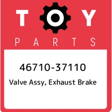 46710-37110 Toyota Valve assy, exhaust brake 4671037110, New Genuine OEM Part