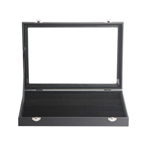 Schmuck Aufbewahrungsbox schwarz Display Halter Armband Ohrringe Halskette Organizer - Bild 5 von 24