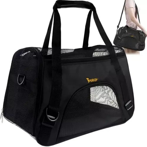 TRASPORTINO BORSA BORSONE PER TRASPORTO CANE GATTO ANIMALI DA VIAGGIO A SPALLA