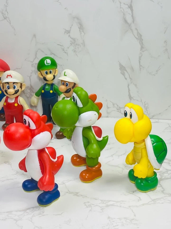 Nintendo 64 Super Mario Bros. Figures Lot of 11 - Image 3 of 4