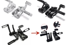 Billet Aluminum Forward Controls Foot Pegs For Harley-Davidson Softail 1984-1999