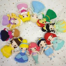 Princess Dolls,Amigurumi Princess doll,Crochet Princess doll,handmade dolls,