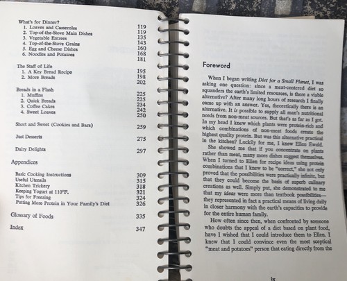 Recipes for a Small Planet Ellen Buchman Ewald 1973 Ballantine Books - Foto 12 di 18
