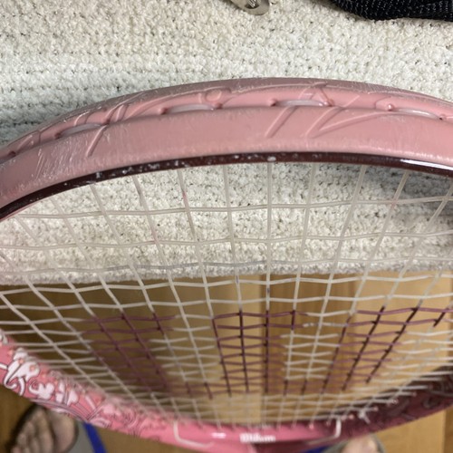 Wilson Hope Breast Cancer Awareness Pink Tennisschläger 4-1/8" L1 GUC - Bild 10 von 14
