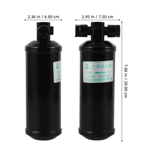 Air Conditioner AC Receiver Drier Air Conditioning Refrigerant Storage Bottle - Picture 13 of 13