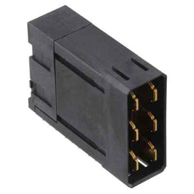 CONN HEADER POWER 6POS EDGE MNT