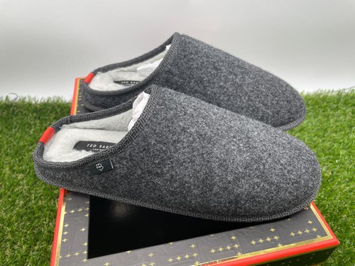 Ted Baker Men's SIMONN Slipper, DK-Grey 