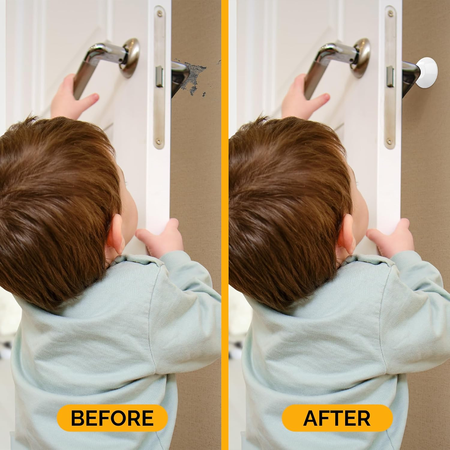 Door Stop Wall Protector | Self Adhesive Door Knob Wall Protectors from Door Kno