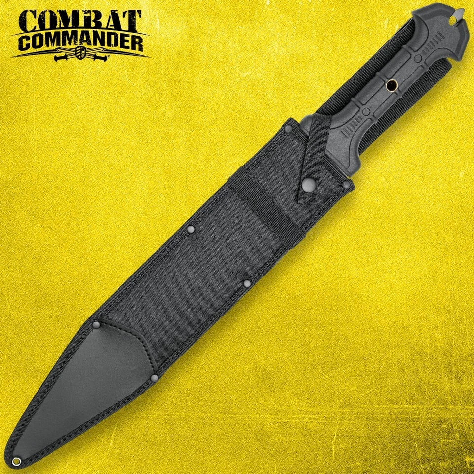 Espada Gladiador Combate Commander con Funda | Full Tang | 24" Total Foto 3 de 4