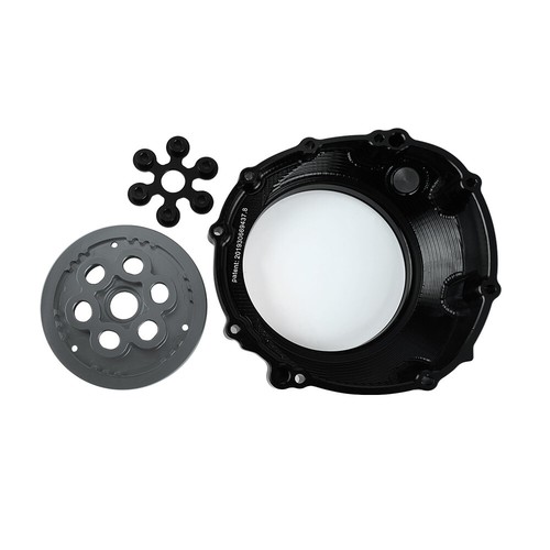 For BMW S1000R/RR/XR 2015-2018 19 Racing Clear Clutch Cover Guard Engine Protect - Picture 3 of 11