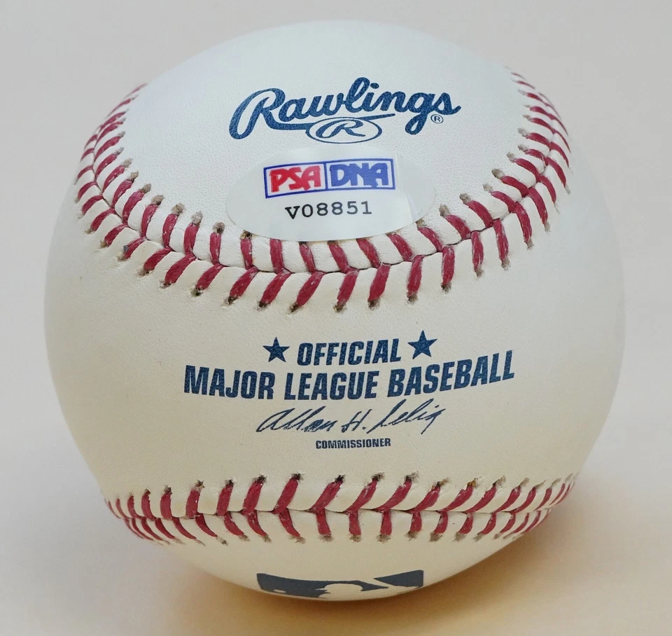 Yu Darvish Firmado Oficial Grandes Ligas Béisbol PSA/DNA CERTIFICADO DE AUTENTICIDAD Padres Cachorros Auto'd Foto 4 de 4