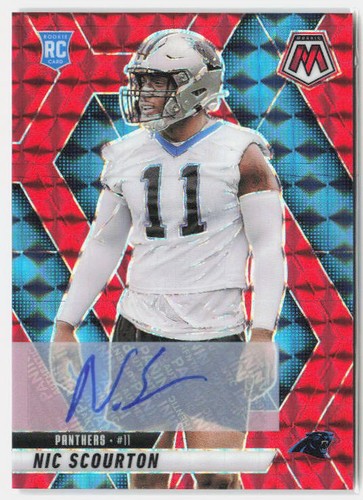 2025 Mosaic Nic Scourton #391 Red /199