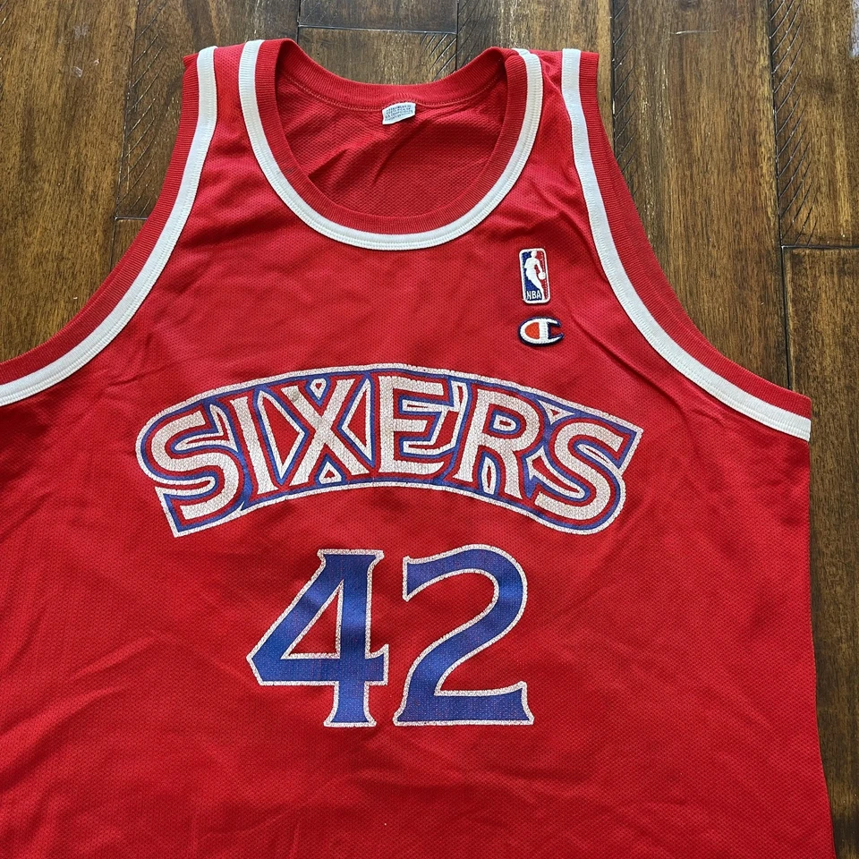 Camiseta De Colección Philadelphia 76ers Para Hombres XL NBA Baloncesto Jerry Stackhouse Años 90 Foto 4 de 4