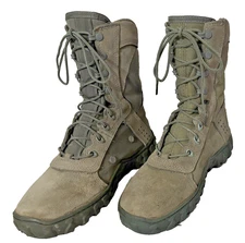 Rocky S2V Special Ops Men's Sage Green Tactical Suede Combat Boots - Size 6.5 M