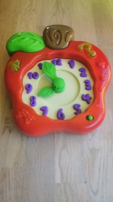 Chad Valley PlaySmart Learn to Tell the Time Apple Clock
