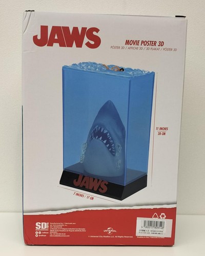 SD TOYS JAWS Poster Film Statua Figura Edizione Limitata da Collezione Film di Squalo - Foto 4 di 7