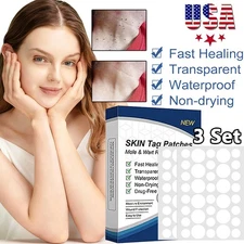 3Pack Skin Tag Remover Patches Quick Effective Mole Wart Removal Pad Sticker US