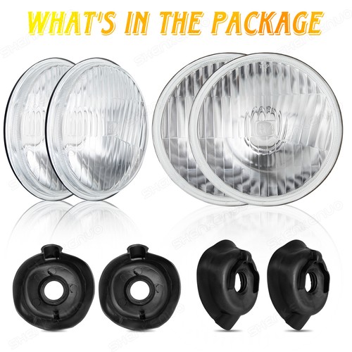 Faros LED 5,75 5-3/4 redondos 4 piezas para Chrysler New Yorker 1962-1971 - Imagen 7 de 17