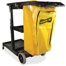 Genuine Joe  Janitorial Cart 02342 Genuine Joe Genuine Joe Solutions 02342