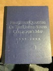 First State Quarters Of The United States Collectors Map 1999-2008 COMPLETE SET — photo 1