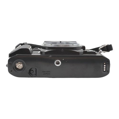 Corpo Canon A-1 fotocamera reflex fotocamera fotocamera nero - pertosse! - Foto 3 di 5