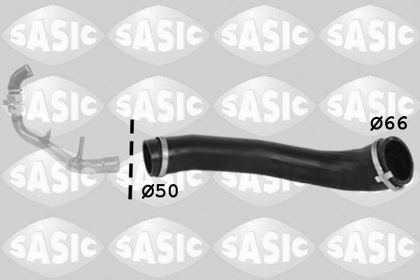 Sasic Ladeluftschlauch Passend FüR Ford S-Max WA6 2.2 Tdci Galaxy 3336272-image