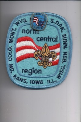 North Central Region patch and pin