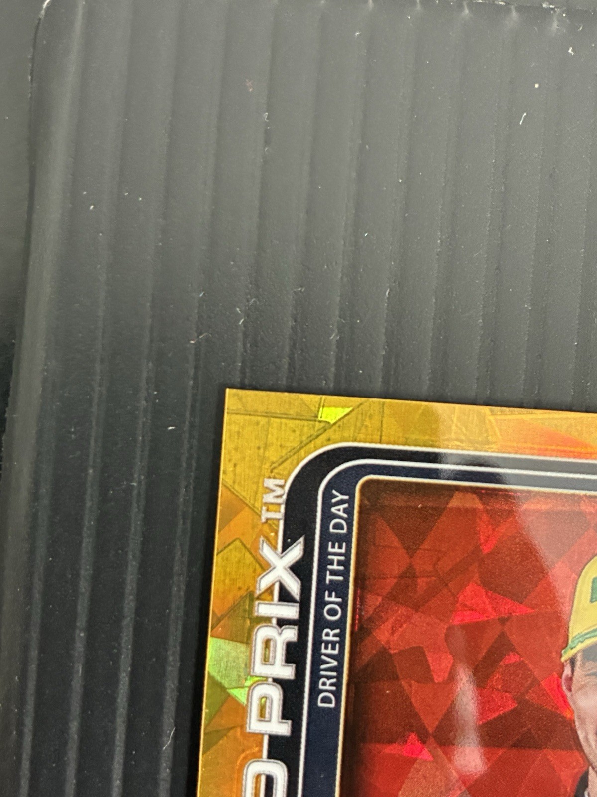 2025 Topps Chrome Sapphire F1 Max Verstappen Driver of the Day Gold /50 view 3