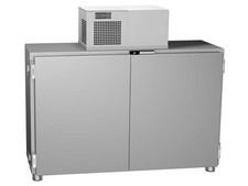Fassbierk&uuml;hler Edelstahl f&uuml;r 3 F&auml;sser 1500 x 565 x 1140mm Fassvork&uuml;hler Fassbox
