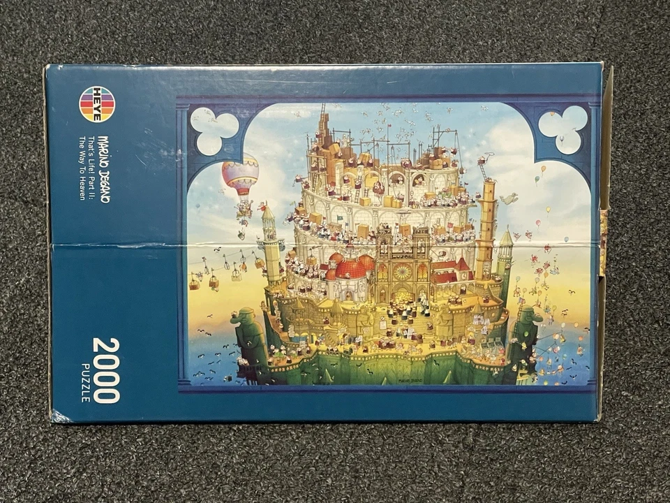 HEYE 2000 THAT’S LIFE PART 2 - The Way to Heaven Jigsaw Puzzle by Marino Degano - image 2 of 4