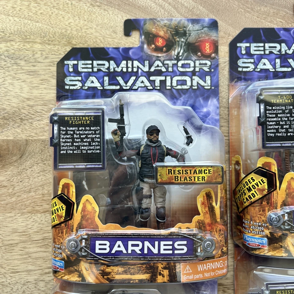 Terminator Toys-T-R.I.P. - T-600 - John Connor - LOTE de juguetes Playmates Foto 3 de 4