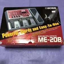 BOSS ME-20B Bass Multi-EffeGuitar Effect Tested With Box