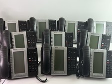 Lot of 10 Mitel 5330e IP Phones VoIP Business Office Phones w/ Handsets  Stands