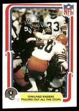 1980 Fleer Team Action #40 Pulling Out All the Stops