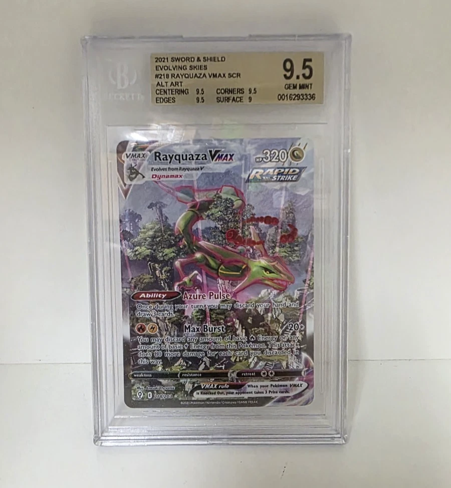 Pokémon TCG Beckett Grading Services (BGS) 9.5 Graded Secret Rare