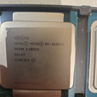 Intel Xeon E5-2630 V3 (SR206) 2.40GHz 8-Core LGA2011-3 CPU