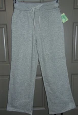 Girls GRAY Size 7/8 Fleece Flare Leg Jogger Pants by Extremely Me NEW W/ TAGS!