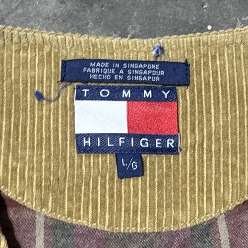 Vintage 1990’s Tommy Hilfiger Men’s Corduroy Knit Vest Size L/G image 3