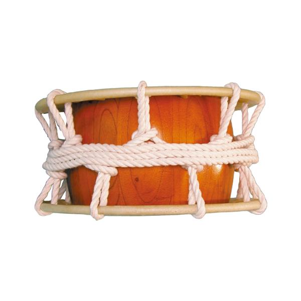 Shime Daiko Taiko Drum (Rope) Hollow Body 11.8in 30cm Wadaiko from