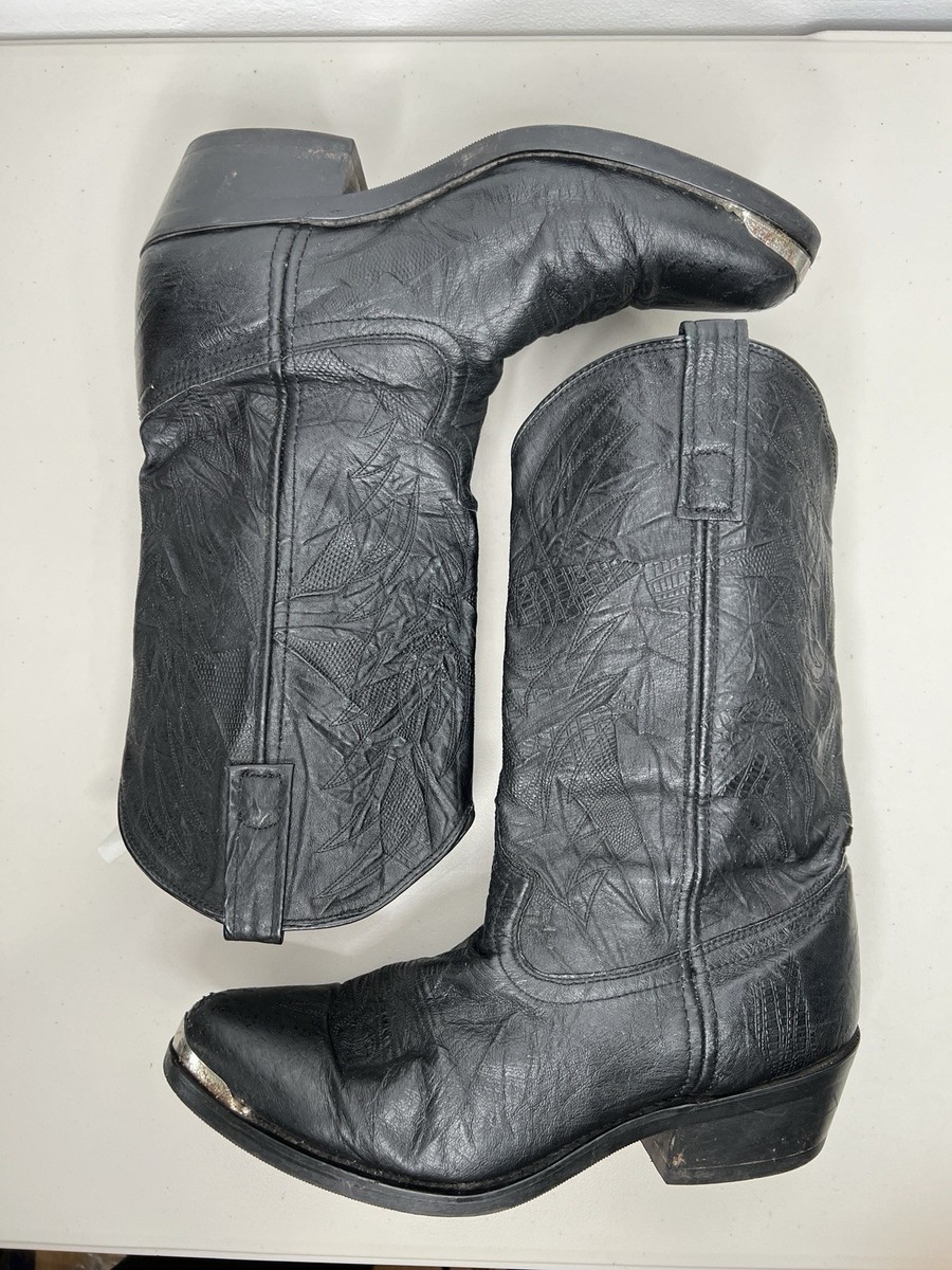 Laredo East Bound Men’s Cowboy Black Western Boots Size 9EW Laredo East Bound Men main image 2