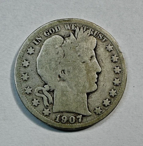 1907-O Barber Half Dollar 801