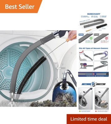 Quick-Lint Removal Kit: Universal Vacuum Hose Attachment for Efficient Drying